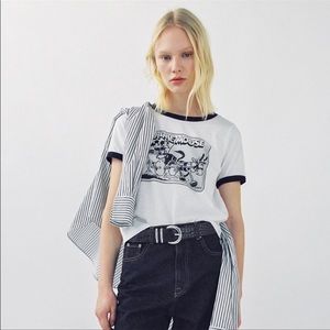 ZARA Mickey Mouse Disney T-shirt